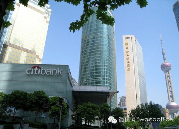 光影u玻:上海花旗银行总部